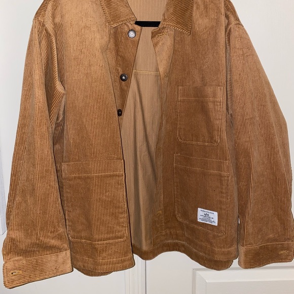 ALPHA INDUSTRIES Chore Coat in Bronzed Brown - Medium - Picture 7 of 10